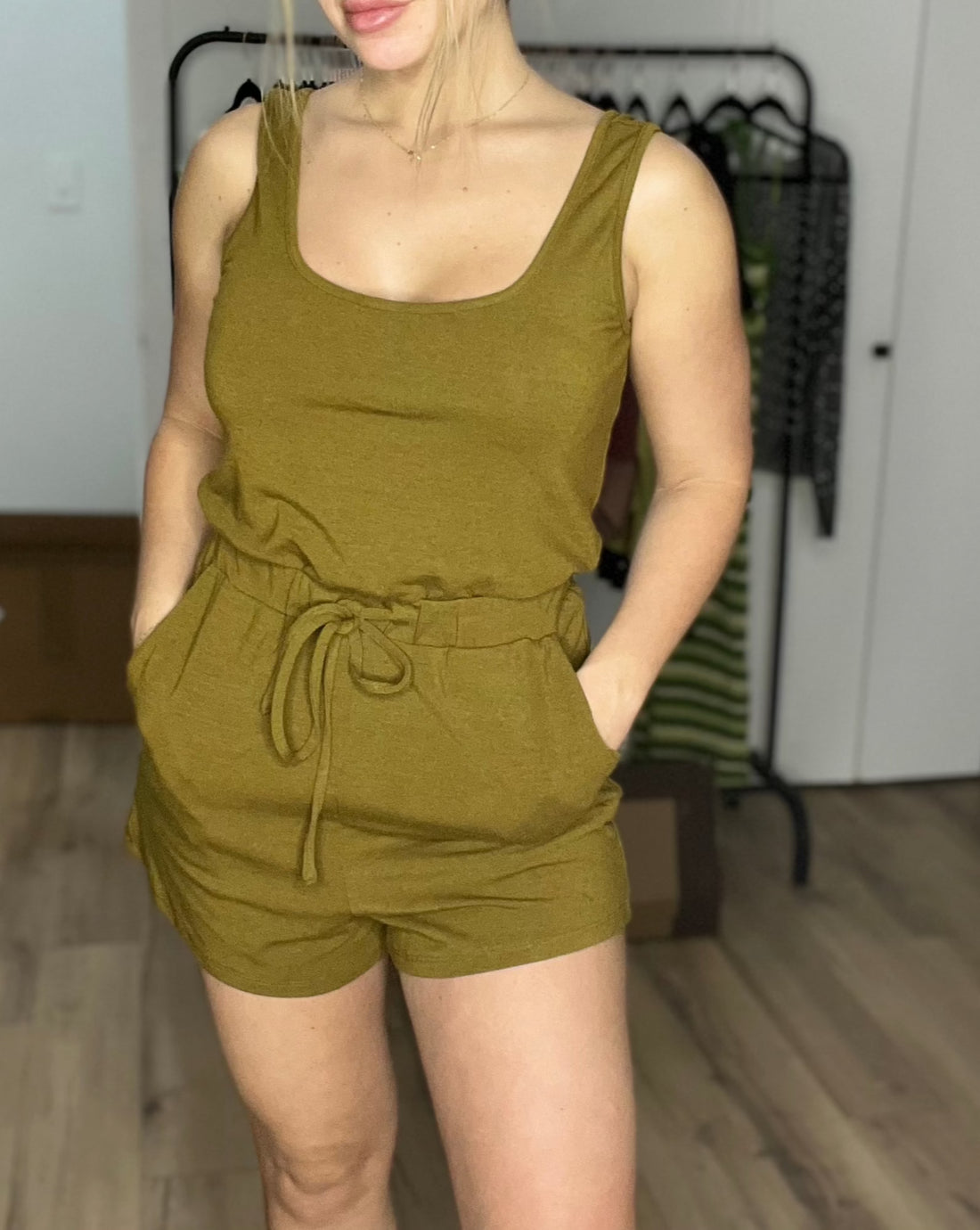 Kayla Sleeveless Romper