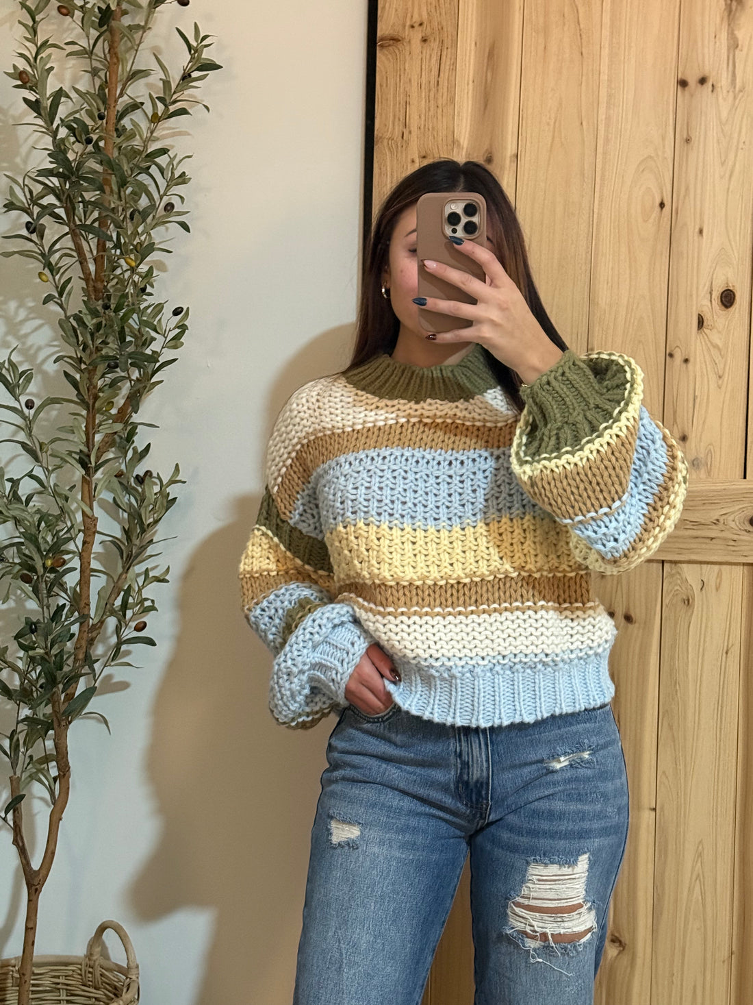 Multi Color Zena Sweater