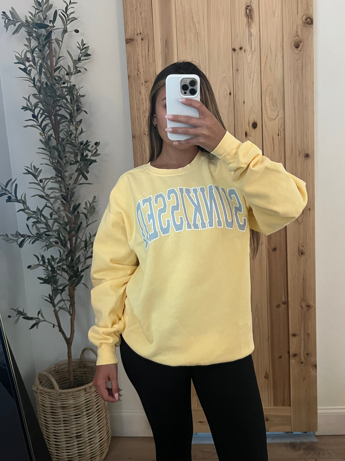 Sunkissed Sweatshirt / Yellow