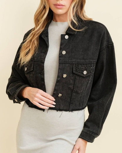 Gabriella long sleeve denim jacket